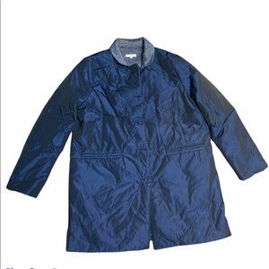Blue Men All-Weather coat
